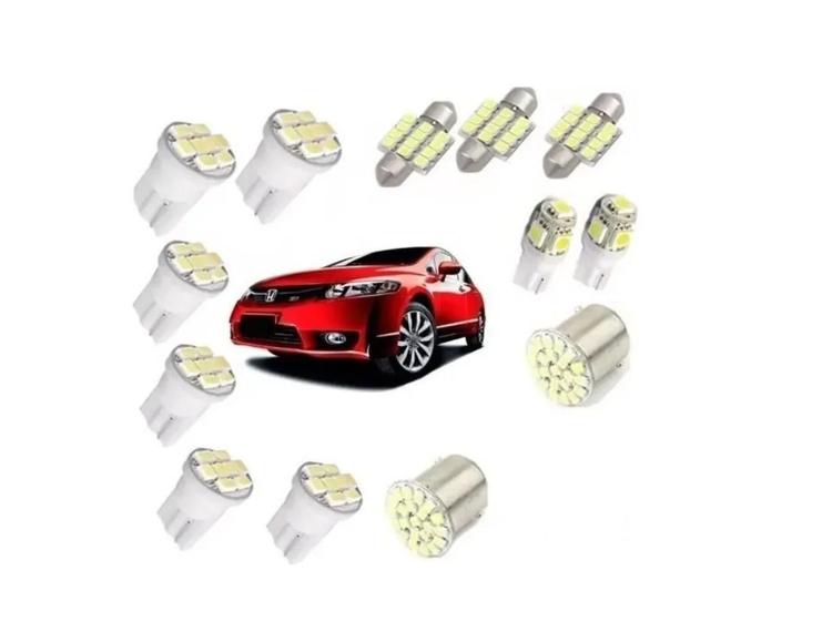 Imagem de Kit Lâmpadas Led Honda New Civic 2007 2008 2009 2010 2011