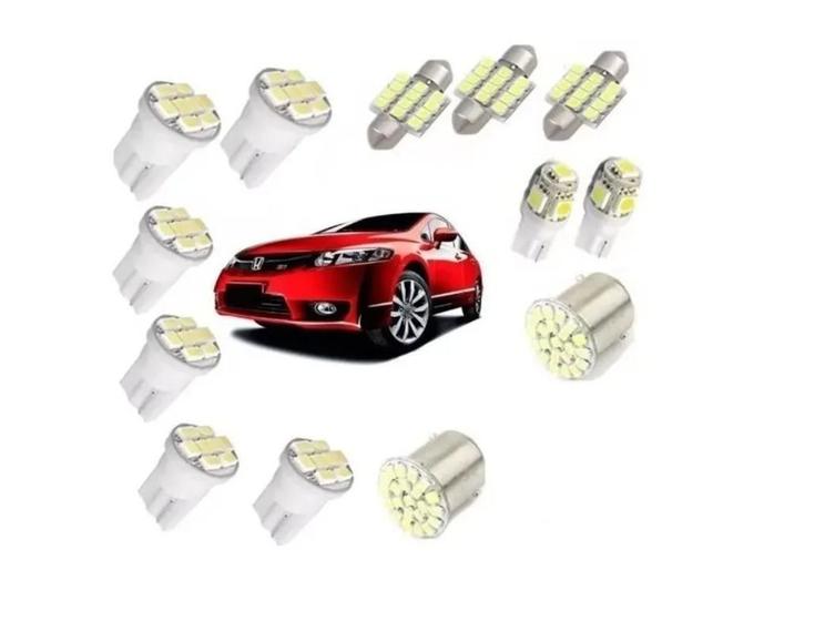 Imagem de Kit Lampadas Led Honda New Civic Sem Luz De Ré