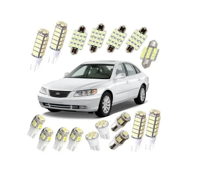 Imagem de Kit Lâmpadas Led Hyundai Azera 2005 2006 2007 2008 2009