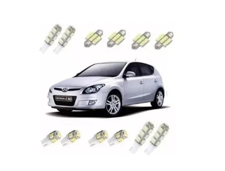 Imagem de Kit Lâmpadas Led Hyundai I30 Super Branca