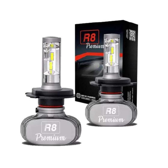 Imagem de Kit Lâmpadas LED R8 HEADLIGHT Premium HB3 6500K JR8 - JH0R8PHB3