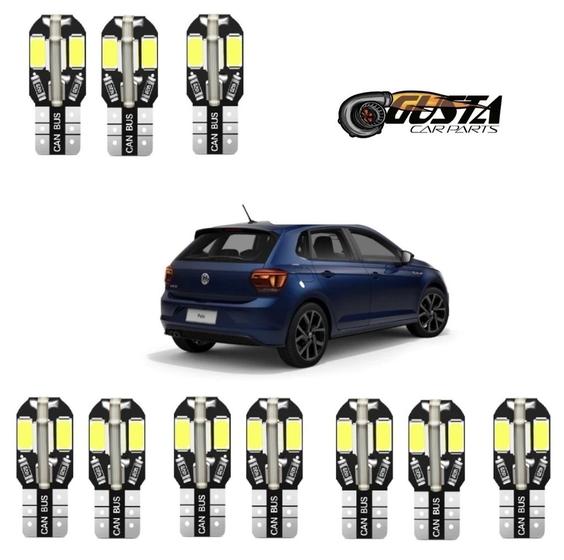 Imagem de Kit Lampadas Led VW Polo 2018 /2019 Canbus