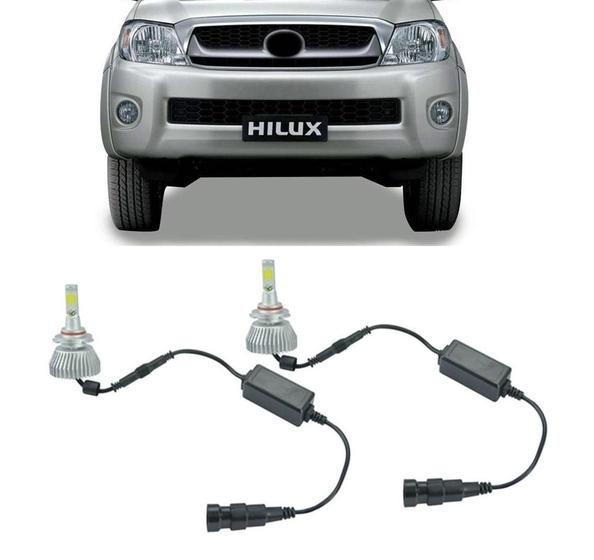 Imagem de Kit Lâmpadas Super Led Farol De Milha Hilux Sw4 2006 À 2012