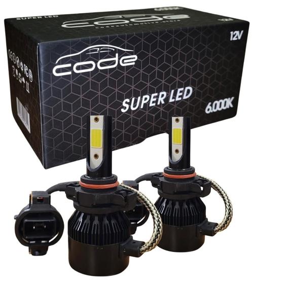 Imagem de Kit lampadas super led h16 code 6000k