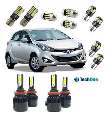 Kit lampadas super led techone premium hb20 hb20s hb20x Menor preço em Kit lampadas super led techone premium hb20 hb20s hb20x