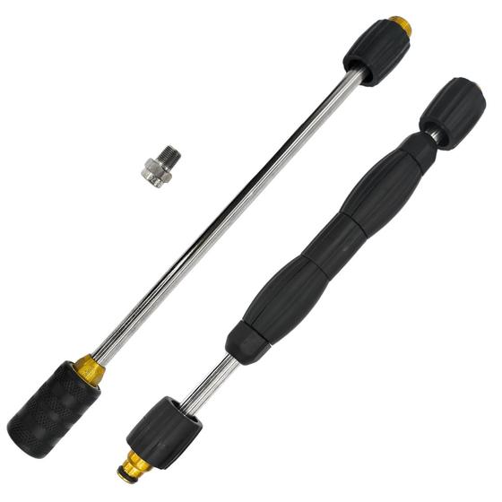 Imagem de Kit Lança com Extensor e Bico Leque 25070 1/8 330mm M22 D15 para Lavadora Profissional