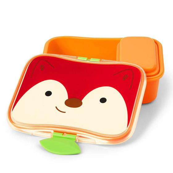 Imagem de Kit lanche (2 potes) zoo raposa - skip hop