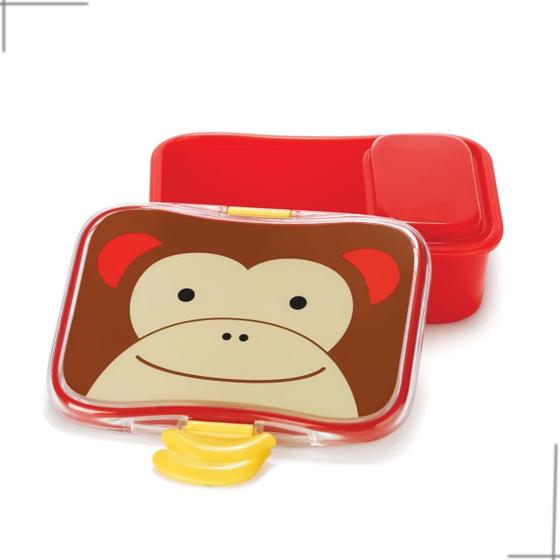 Imagem de Kit lanche zoo macaco skip hop