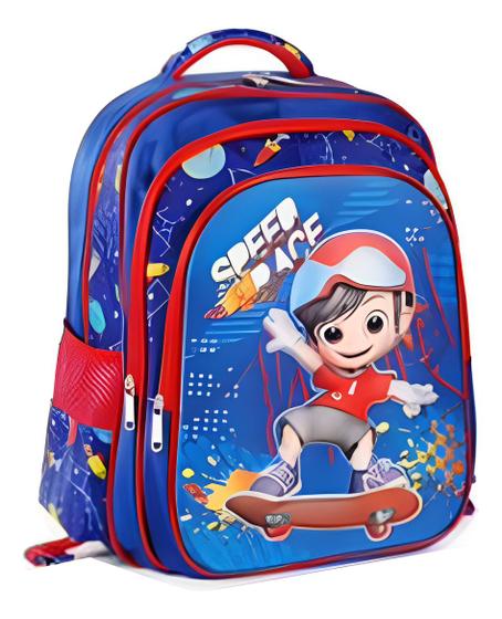 Imagem de Kit  Lancheira Térmica E Estojo 3d Infantil Com Mochila