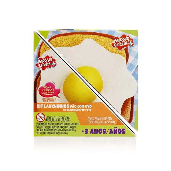 Imagem de Kit Lanchinhos - Pão com Ovo - Massa Estrela