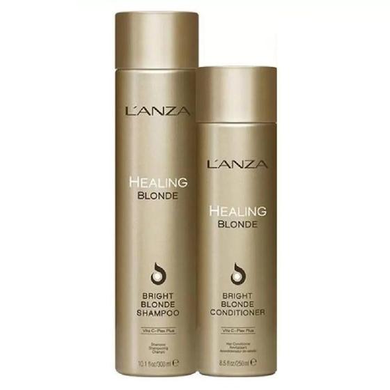 Imagem de Kit Lanza Healing Blonde Bright Shampoo 300ml + Condicionador 250ml