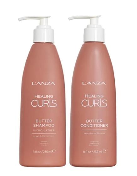Imagem de Kit Lanza Healing Curls Butter Shampoo+ Condicionador 236mls