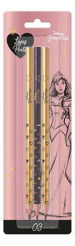 Imagem de Kit Lápis De Escrever Tris Princesa Hb Com 3 Unidades