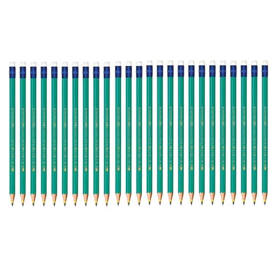 Imagem de Kit Lapis HB nº2 Sextavado com Borracha Bic Evolution