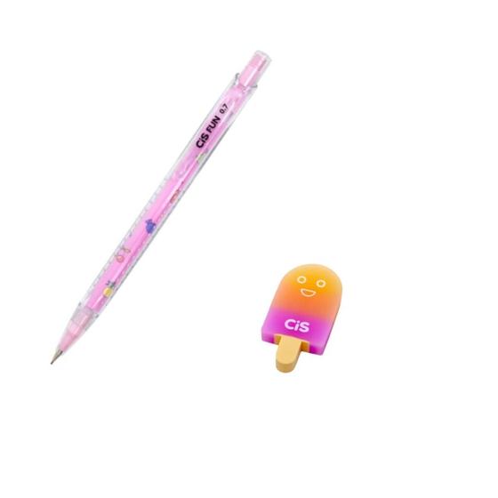 Imagem de Kit Lapiseira Fun + Borracha Picolé - Cis