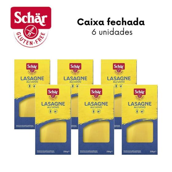 Imagem de Kit Lasanha Pasta Lasagne Dr. Schar 250G - Caixa Com 6 Unid