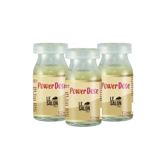 Imagem de Kit Le Salon  - Ampola Power Dose 3x12ml