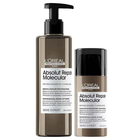 Imagem de Kit Leave-in + Sérum L'Oreal Professionnel Absolut Repair Molecular 