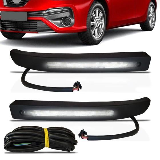Kit LED DRL Luz Diurna Toyota Etios 2017 2018 2019 2020 Menor preço em Kit LED DRL Luz Diurna Toyota Etios 2017 2018 2019 2020