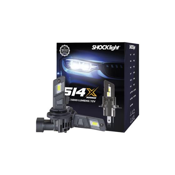 Imagem de Kit LED HB4 S14x Nano 6500K Farol Automotivo Super Brilho