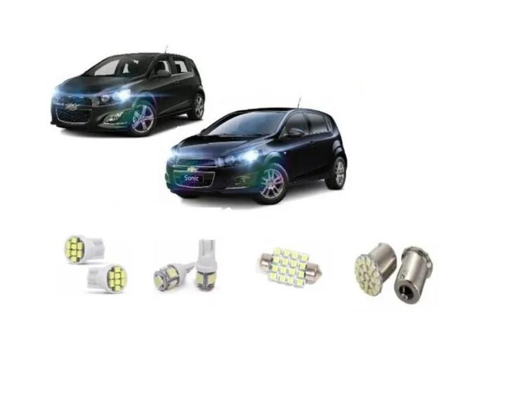 Imagem de Kit Led Lâmpada Chevrolet Sonic