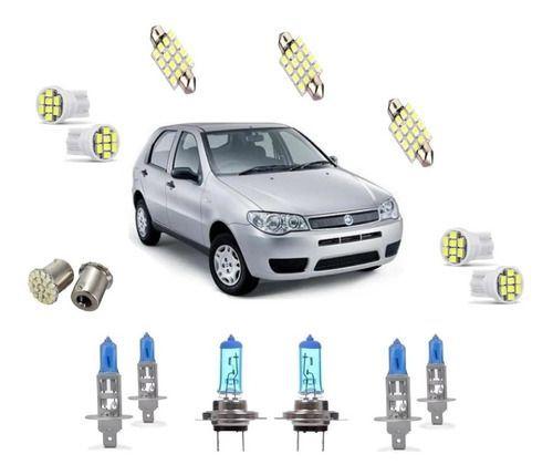 Kit Leds E Lâmpadas Super Brancas Palio Fire 2007 A 2014 Menor preço em Kit Leds E Lâmpadas Super Brancas Palio Fire 2007 A 2014