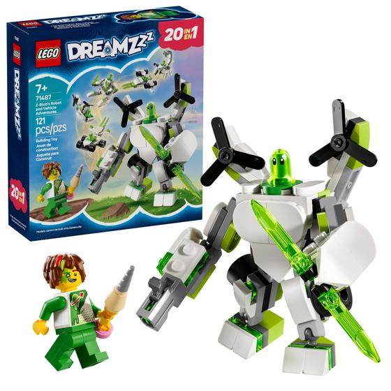 Imagem de Kit LEGO DreamZzz - Robô e Veículo do Z-Blob