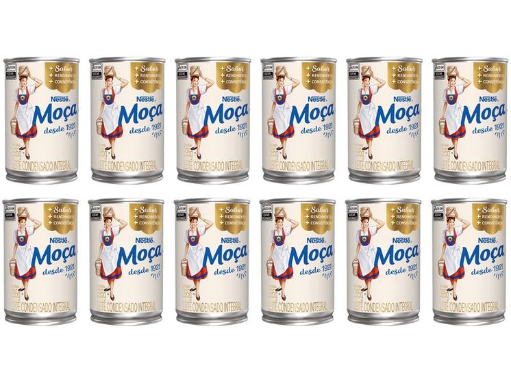 Kit Leite Condensado Nestlé Moça Original Lata Menor preço em Kit Leite Condensado Nestlé Moça Original Lata