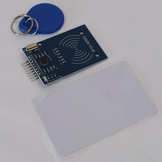 Imagem de Kit Leitor Rfid Rc522 C/ Pinos Soldados