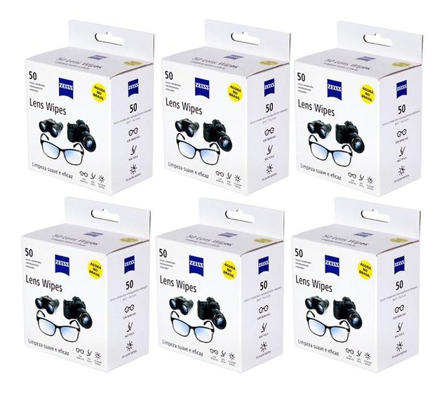 Imagem de Kit Lens Wipes Zeiss C/ 300 Lenços Umedecidos