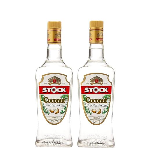 Imagem de Kit Licor Stock Coconut 720ml - Sabor Coco 2 unidades