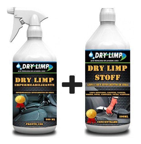Imagem de Kit Limpa Estofados + Impermeabilizante Dry Limp, Lava Sofá