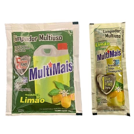 Imagem de Kit Limpador Multiuso Limão 150/35g - Multimax