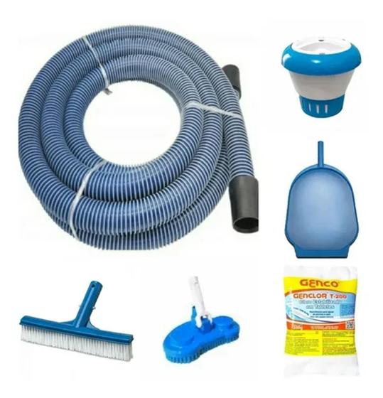 Imagem de Kit Limpeza De Piscinas Intex Mor Bestway E Infláveis.