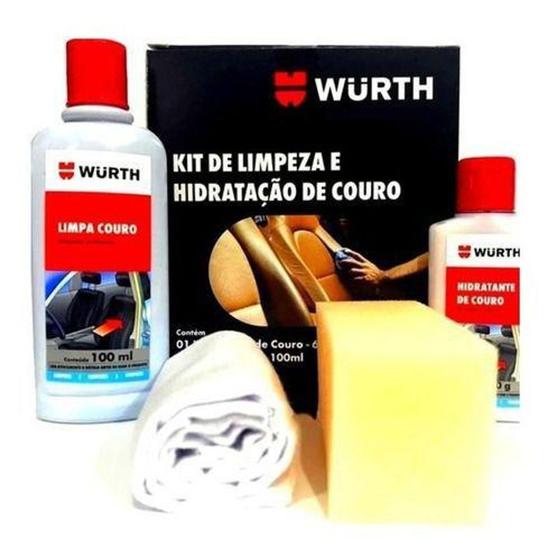 Kit Limpeza E Hidratação Banco De Couro Carro Caminhão Wurth - Würth Menor preço em Kit Limpeza E Hidratação Banco De Couro Carro Caminhão Wurth - Würth