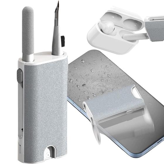 Kit Limpeza Fones Celular Multi Função 5 Em 1 Spray Limpeza Menor preço em Kit Limpeza Fones Celular Multi Função 5 Em 1 Spray Limpeza