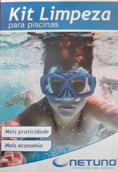 Imagem de Kit Limpeza Para Piscinas Netuno