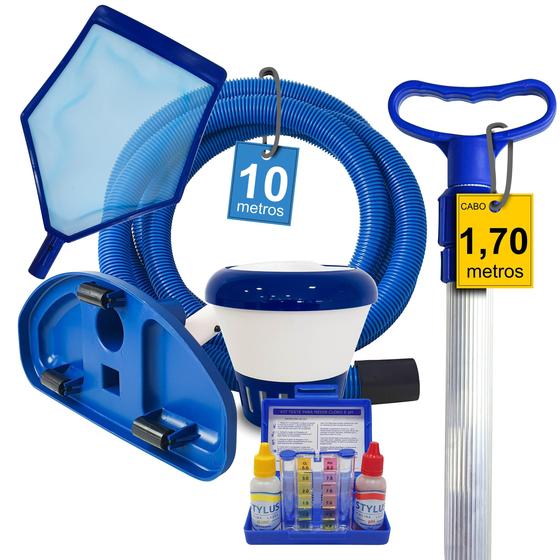 Kit Limpeza Piscina Inflável Intex-completo - 10 Metros Menor preço em Kit Limpeza Piscina Inflável Intex-completo - 10 Metros