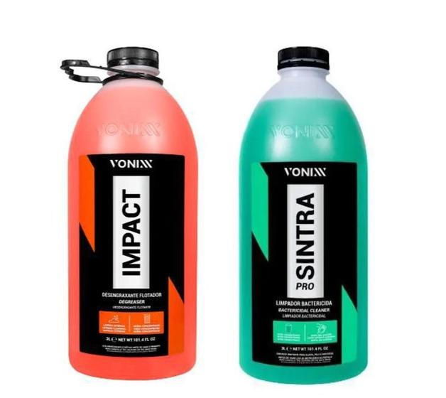 Imagem de Kit Limpeza Total - Sintra 3l e Impact 5l Multilimpadores Automotivos