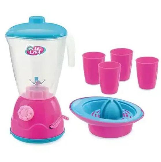 Imagem de Kit Liquidificador Le Chef Com Acessórios Usual Brinquedos