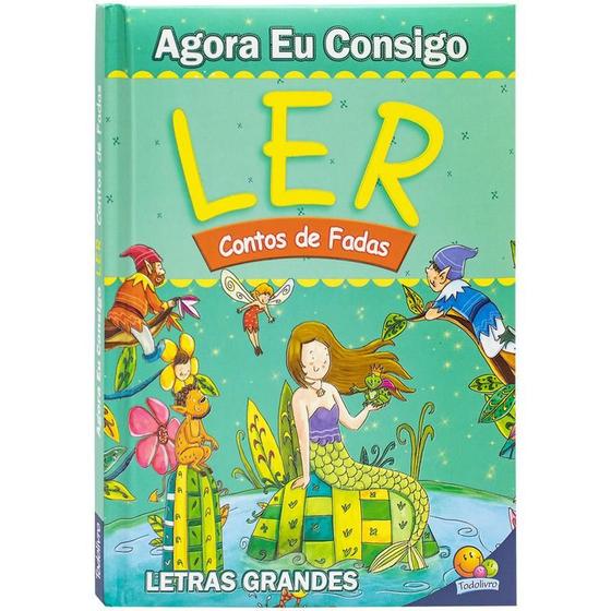 Imagem de Kit Livro Agora eu Consigo Ler: Contos de Fadas + Magia das Fadas Ciranda Cultural Crianças Filhos Infantil Desenho