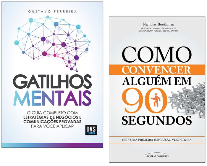 Imagem de Kit Livro Gatilhos Mentais+ Como Convencer Alguém em 90 segundos