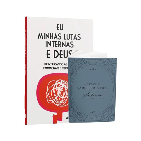 Kit Livro + Livreto - Eu, Minhas Lutas Internas e Deus + Livreto 40 ...