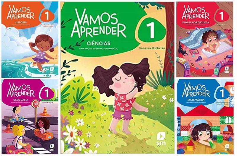 Kit Livros Escolares: Col. Vamos Aprender - 1º Ano-Série - - Livros ...