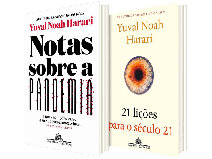 Kit Livros Yuval Noah Harari 21 Lições para - o Século 21 + Notas sobre ...