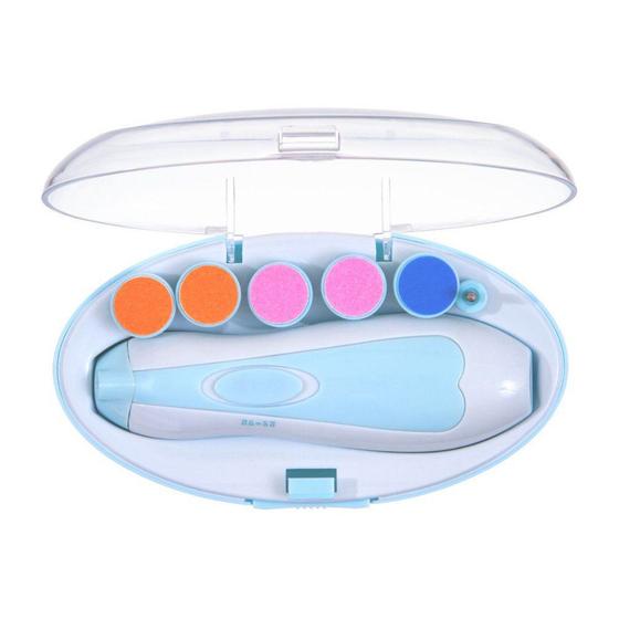 Imagem de Kit Lixa de Unha Elétrico para Bebê Buba (com Estojo) 0m+