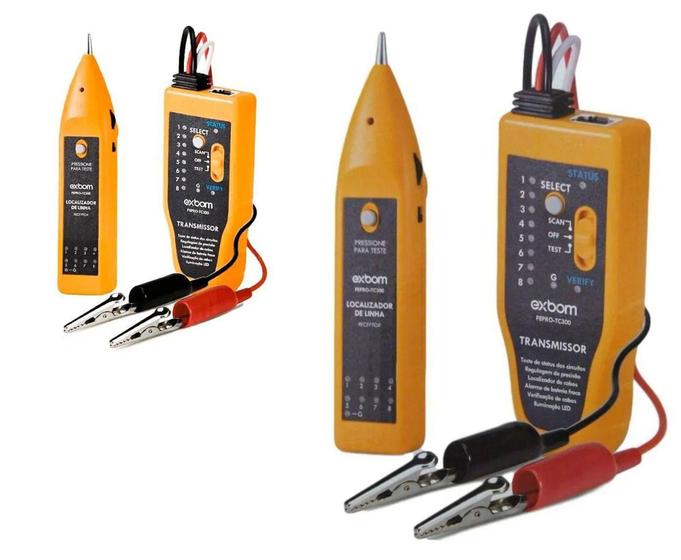 Kit Localizador E Testador De Cabos Caneta Indutiva Zumbidor - Exbom Menor preço em Kit Localizador E Testador De Cabos Caneta Indutiva Zumbidor - Exbom