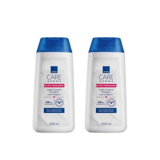 Imagem de Kit Loção Corporal Care Derma Firmadora 200ml, 2uni - Avon