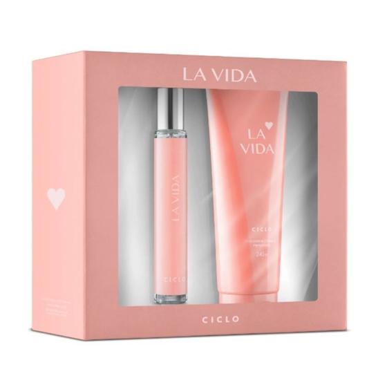 Imagem de Kit Loção Hidratante La Vida 240ml + Perfume La Vida 30ml - Ciclo '