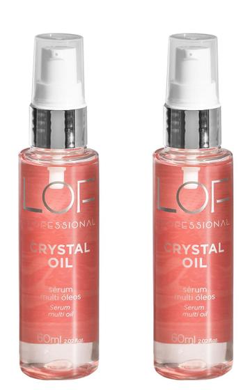 Imagem de Kit LOF Crystal Oil - 2 Serum Multi Óleos 60 ml